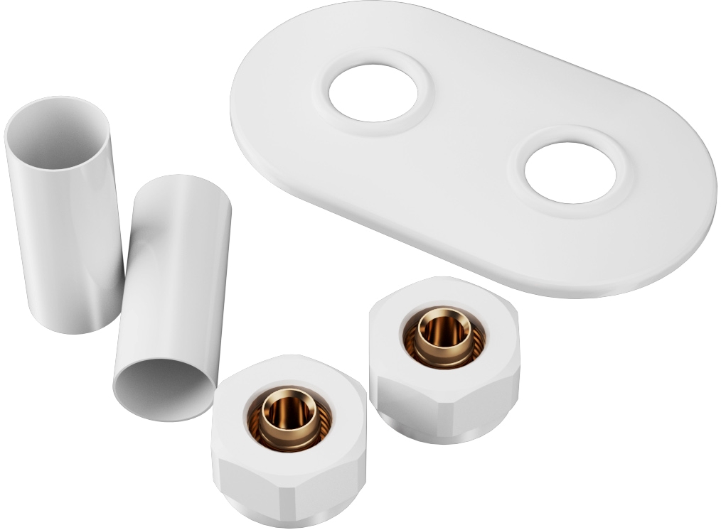 Instal Projekt zestaw maskujący przyłącza biały ZMD-VTC35P - Wysyłka w 24h