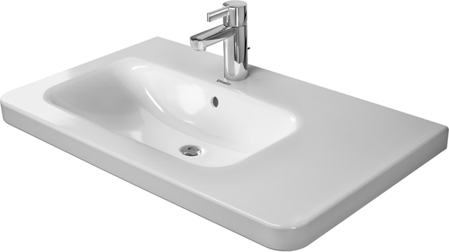 Duravit DuraStyle umywalka 80x48 cm prostokątna lewa biała 2325800000