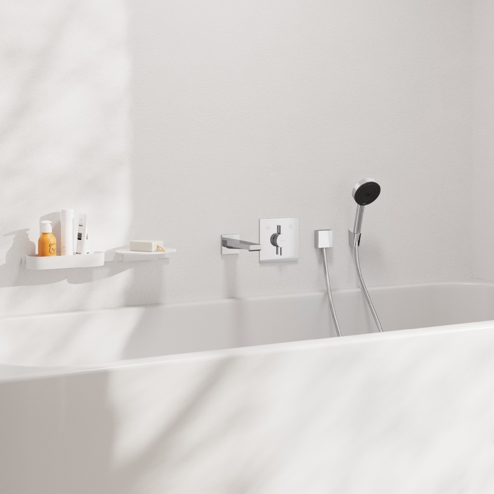 Hansgrohe Tecturis E wylewka do baterii wannowej chrom 73410000