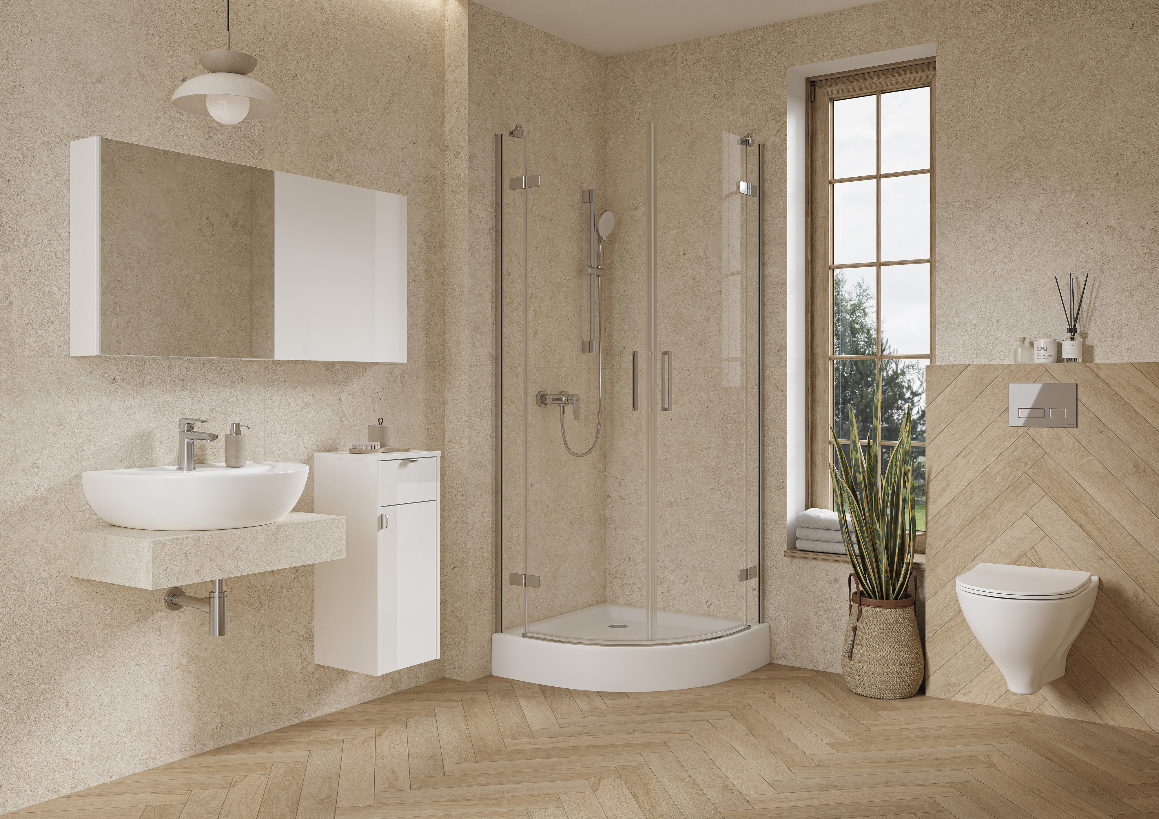 Cersanit Movi przycisk spłukujący do WC chrom błyszczący K3041-002