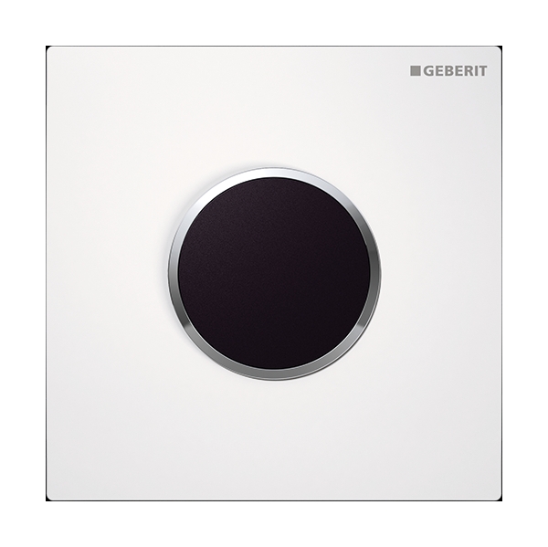 Geberit Sigma przycisk spłukujący do pisuaru chrom błyszczący-biały 116.035.KJ.1