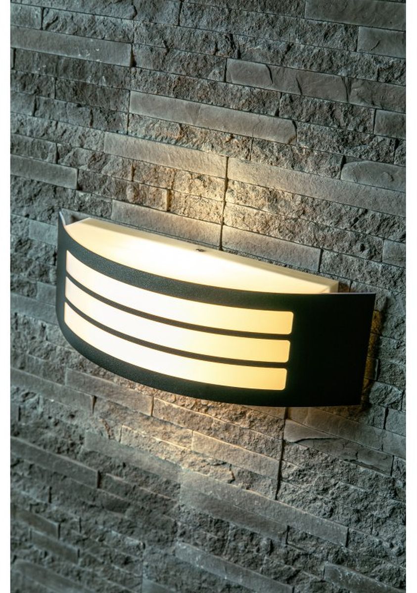 GTV Astrit kinkiet zewnętrzny 1x14 W czarny OS-ASTRITE27-20