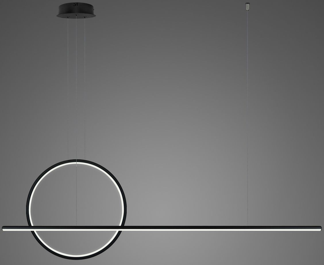 Altavola Design Linea lampa wisząca 2x32 W czarna LA087/PX143_40_3k_black