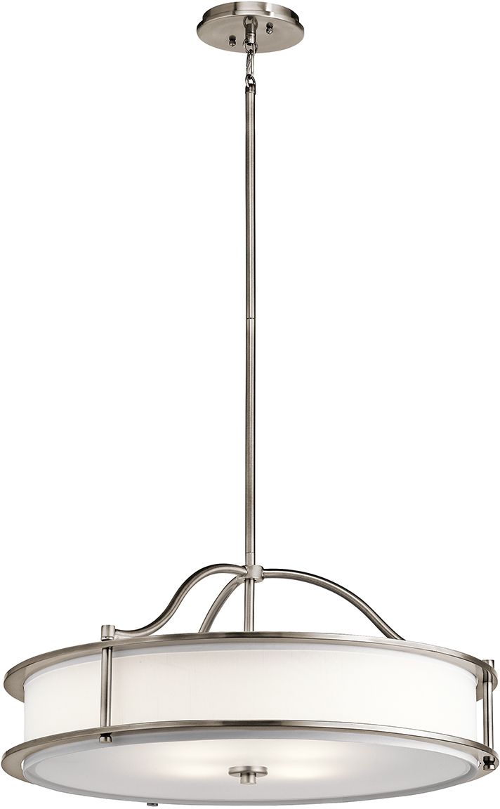 Elstead Lighting Emory lampa wisząca 4x60 W klasyczny pewter KL-EMORY-P-M-CLP