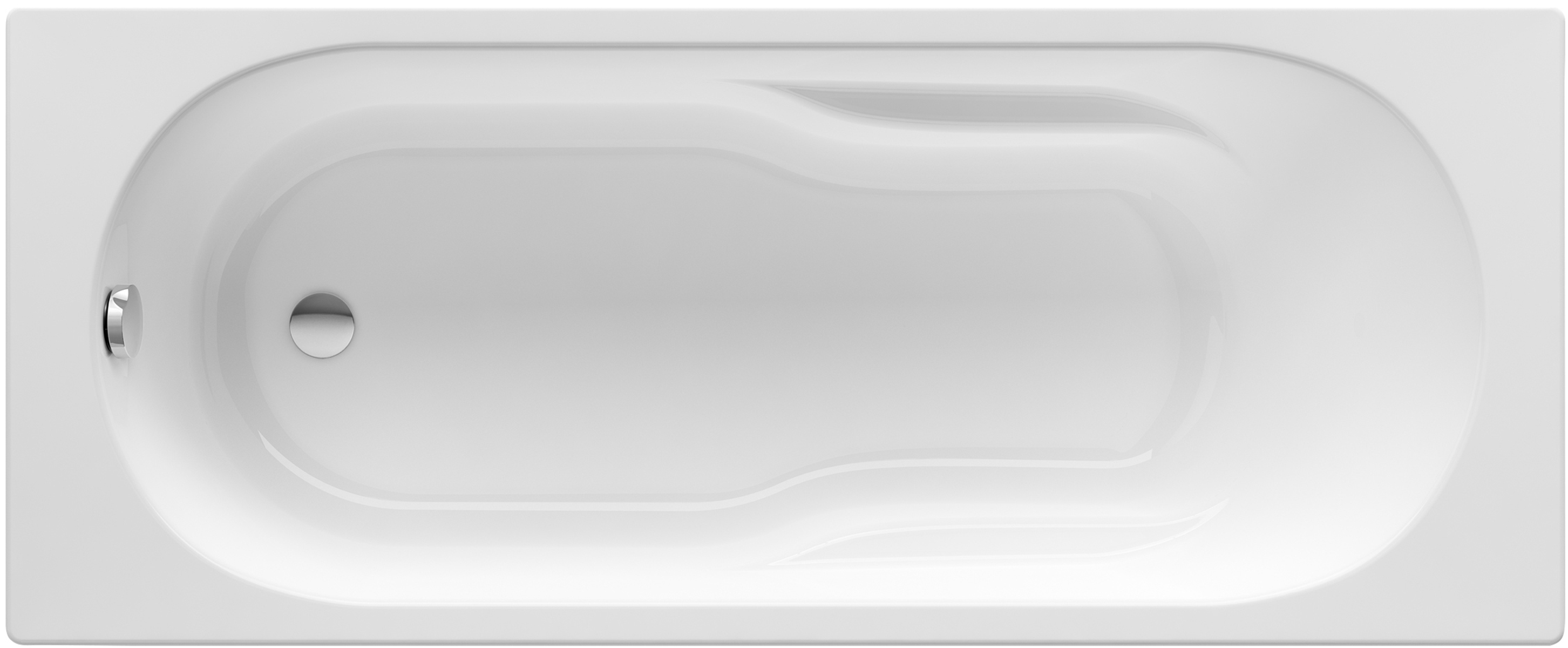 Roca Genova wanna prostokątna 170x75 cm biała A248383000 - Wysyłka w 24h