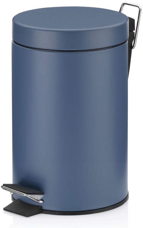 Kela Monaco kosz na śmieci 3 l niebieski 24292 - Wysyłka w 24h
