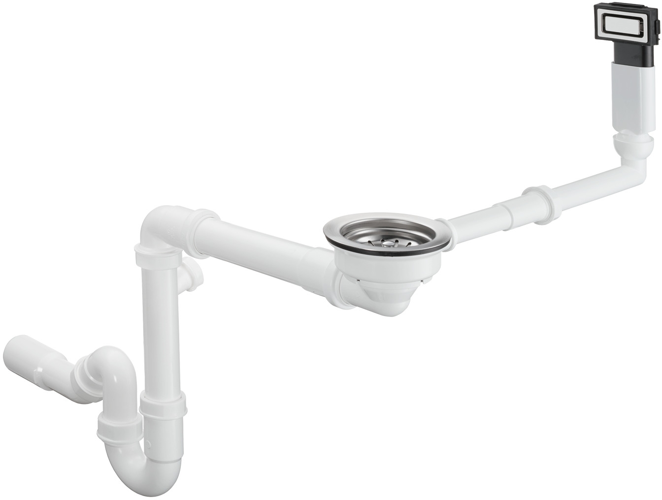 Hansgrohe D14-10 syfon zlewozmywakowy stal szlachetna 43921800 - Wysyłka w 24h