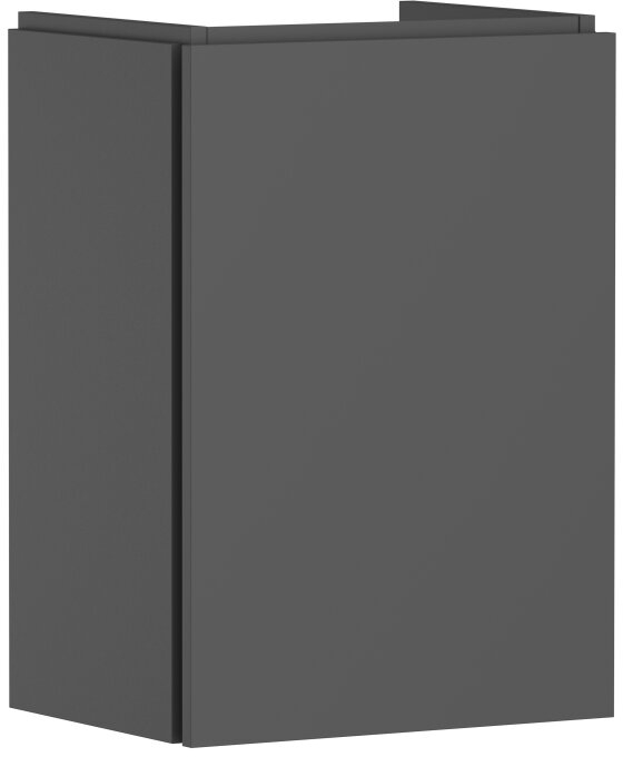 Hansgrohe Xilesa E szafka 43x33x62 cm podumywalkowa wisząca lewa szary łupek mat 54245760