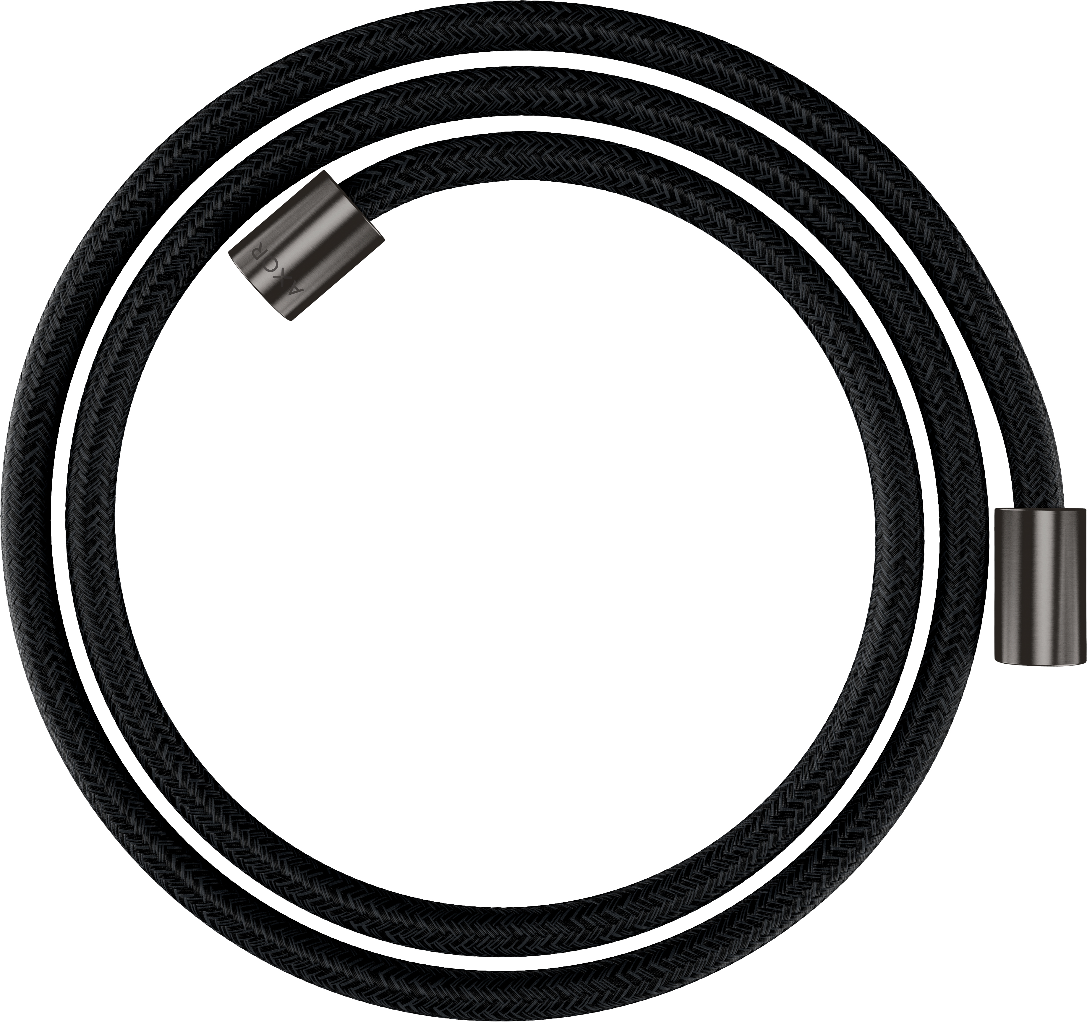 Axor ShowerSolutions wąż prysznicowy 160 cm czarny chrom szczotkowany 28261340