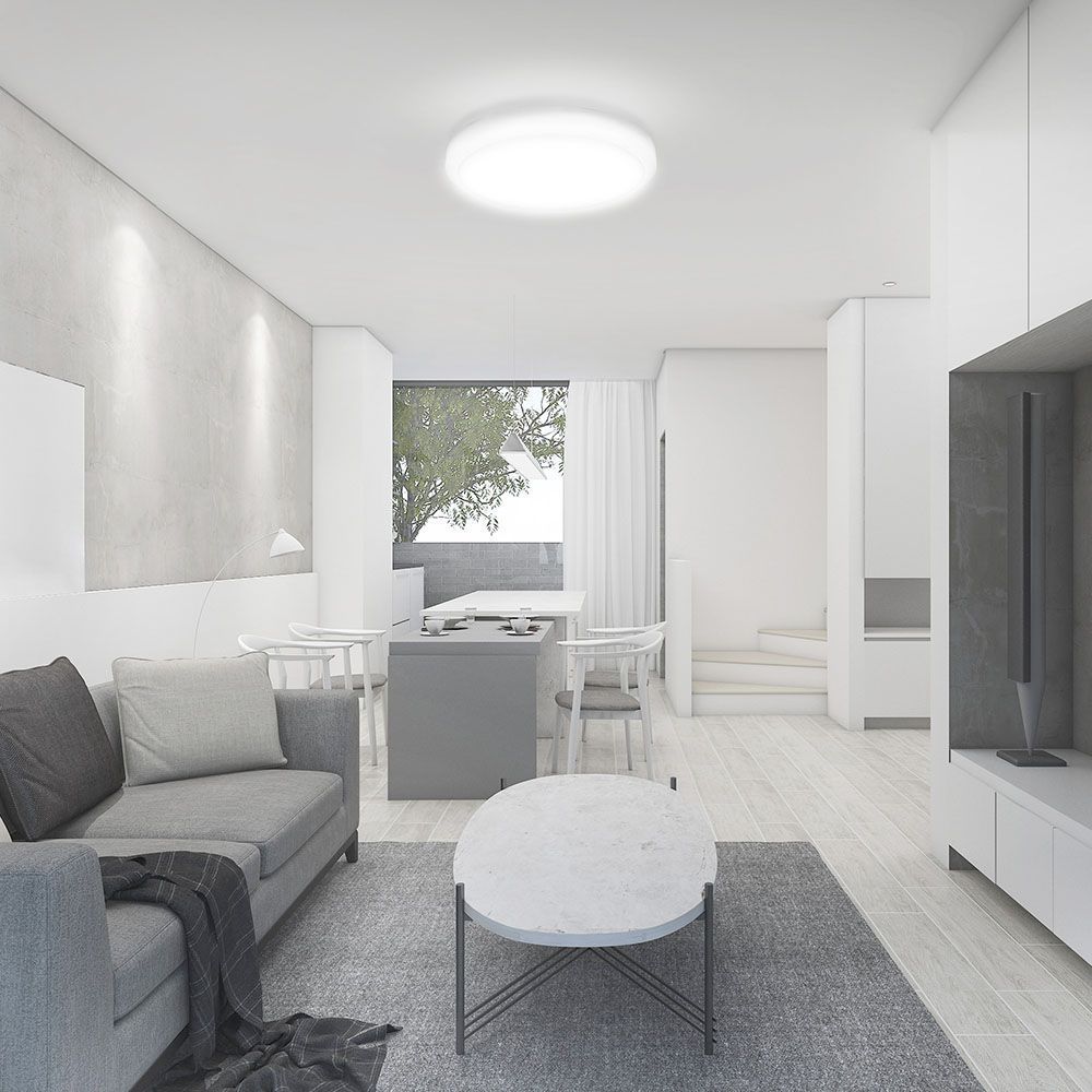 V-TAC plafon 1x18 W biały 76611