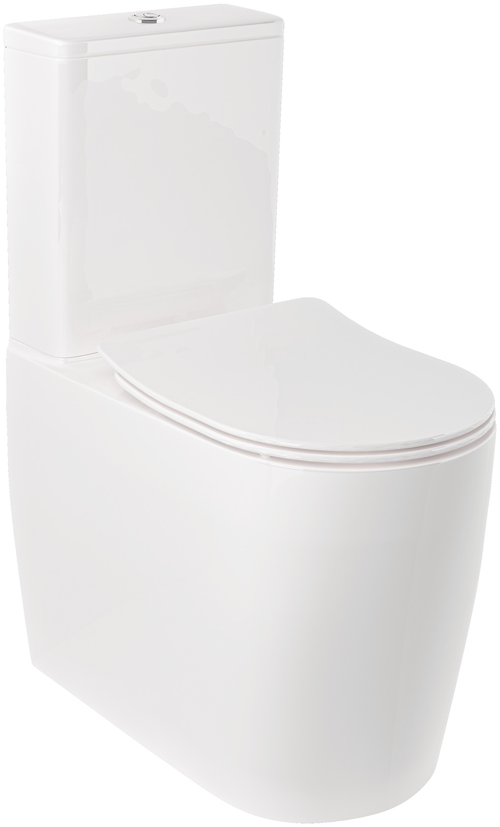 Kludi Resa R miska kompakt WC ze spłukiwaniem wirowym biały 23WCB0643