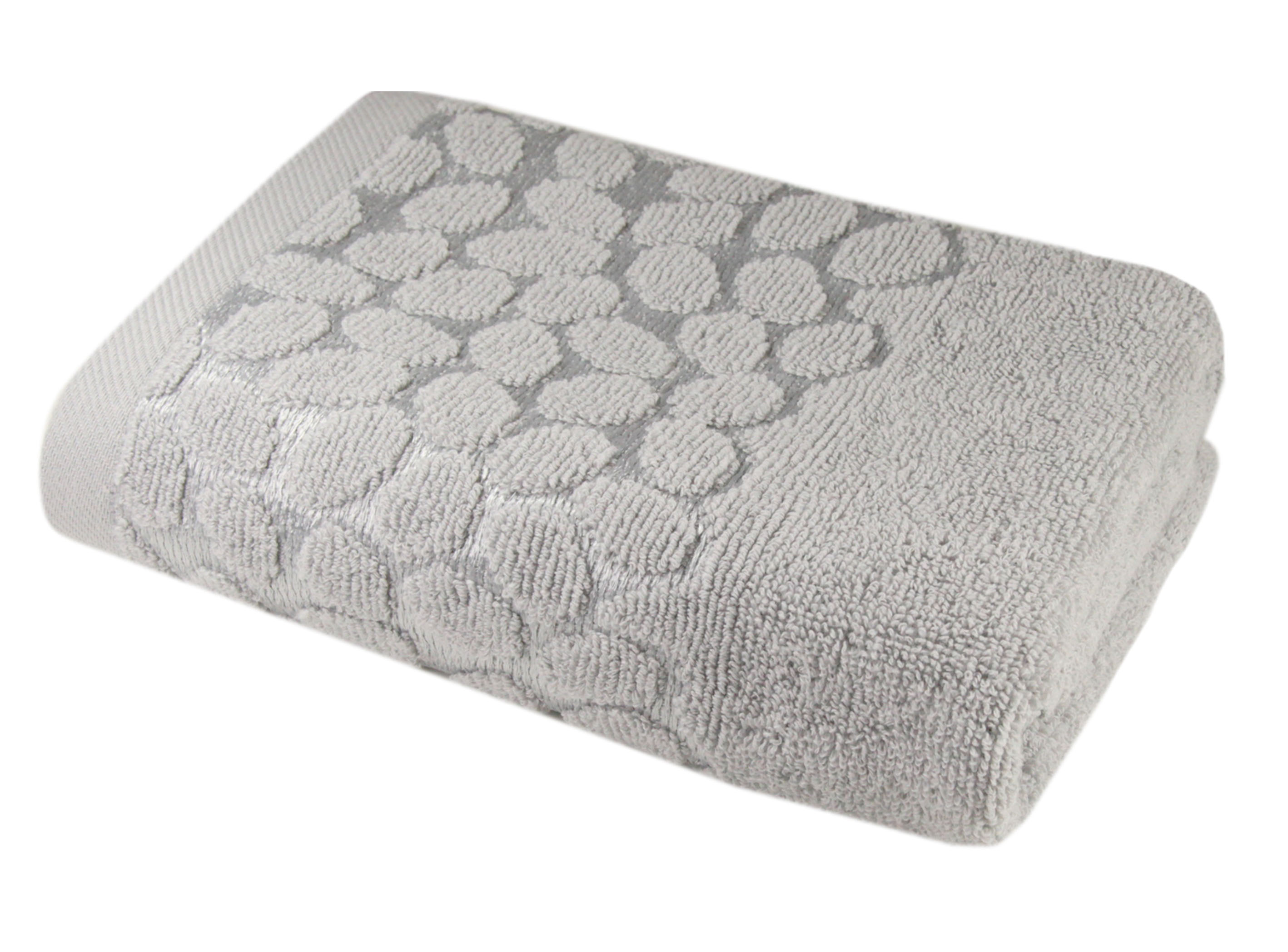 Texpol Gobi ręcznik łazienkowy 50x90 cm bawełna 480 g srebrny - Wysyłka w 24h