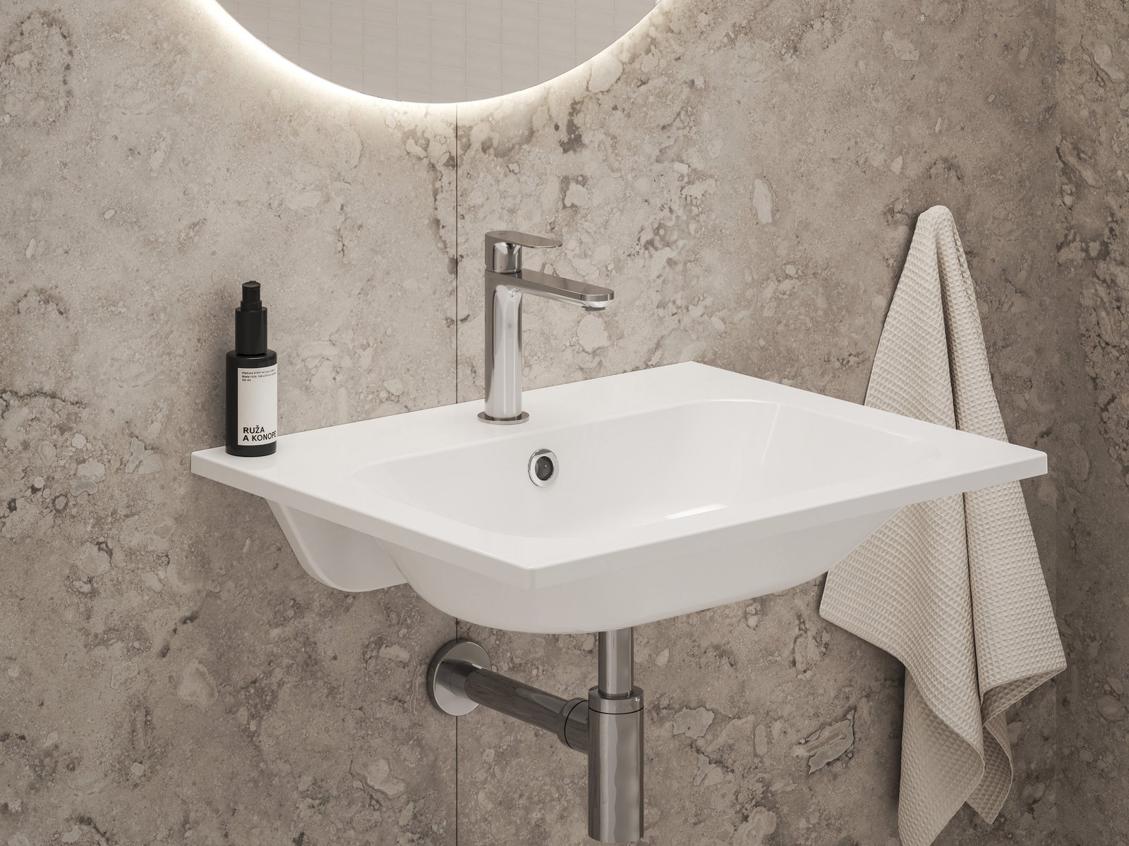 Ravak Eleganta bateria umywalkowa stojąca chrom X070210