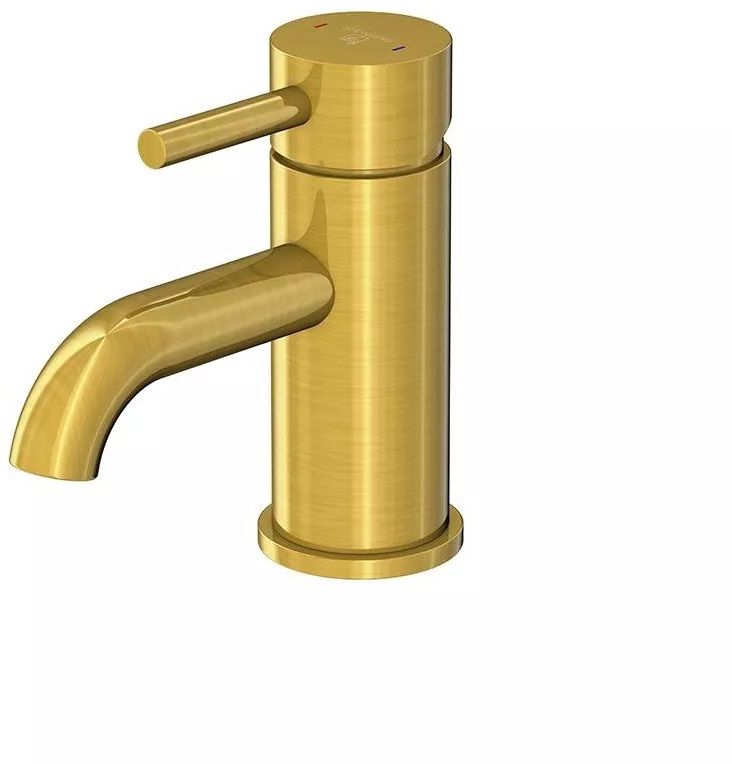 Steinberg 100 bateria umywalkowa stojąca złoty szczotkowany 100 1010 BG