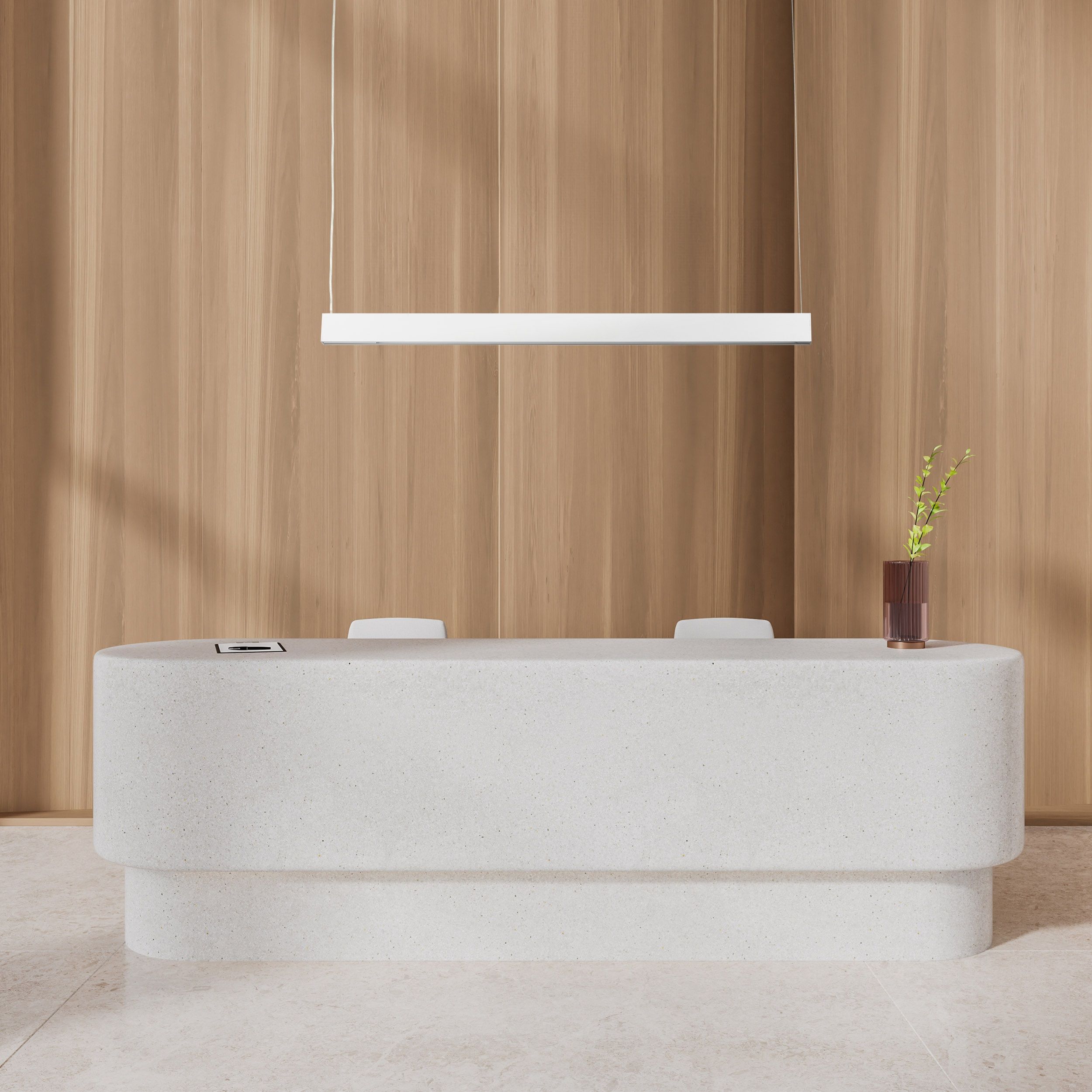 TK Lighting Luxe lampa wisząca 1x40 W biała 18079