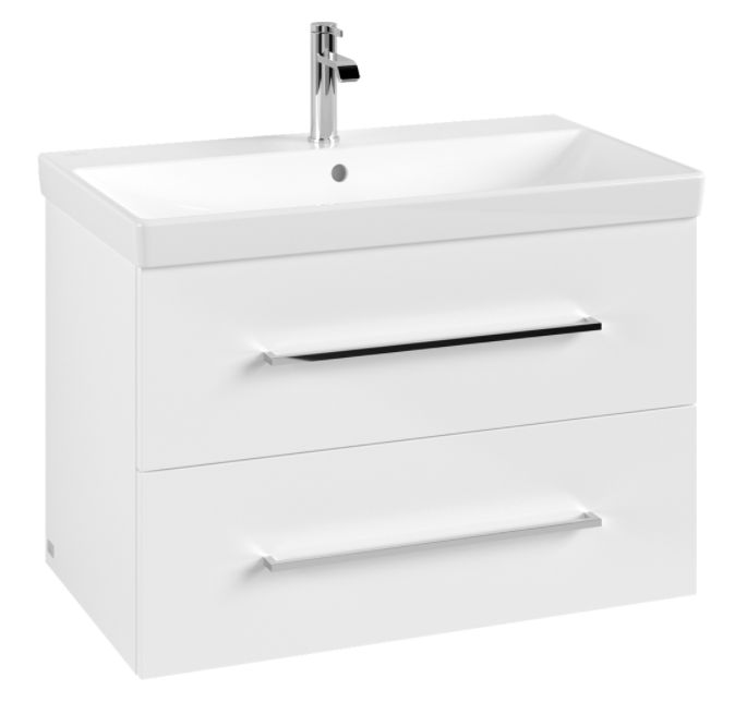 Villeroy & Boch Avento szafka 78x45,2x51,4 cm podumywalkowa wisząca Brilliant White A89100VE