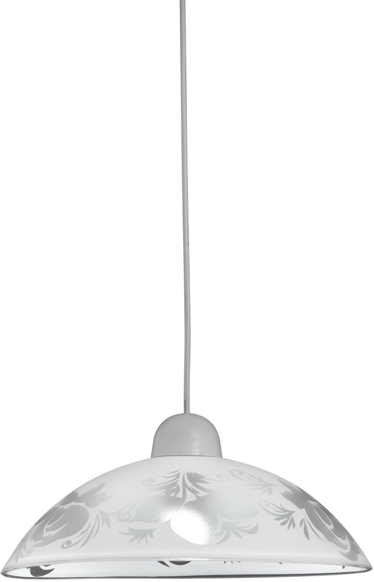 Candellux Beris lampa wisząca 1x60W biała 31-49929