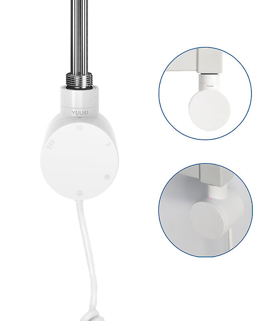 Instal Projekt Yuuki grzałka elektryczna 900 W biała YUUKI-09C1