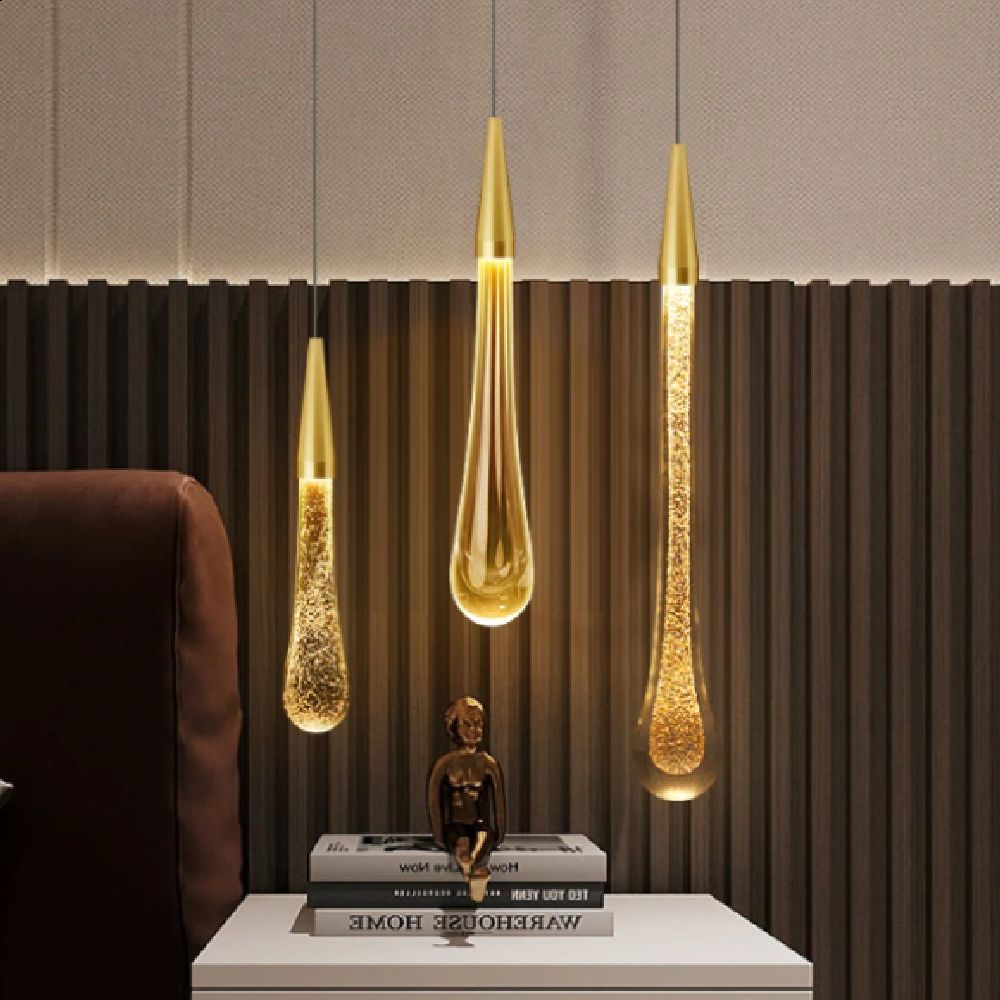 Abigali Glamour lampa wisząca 1x3 W złota ABIGALI-CLN3X3WW