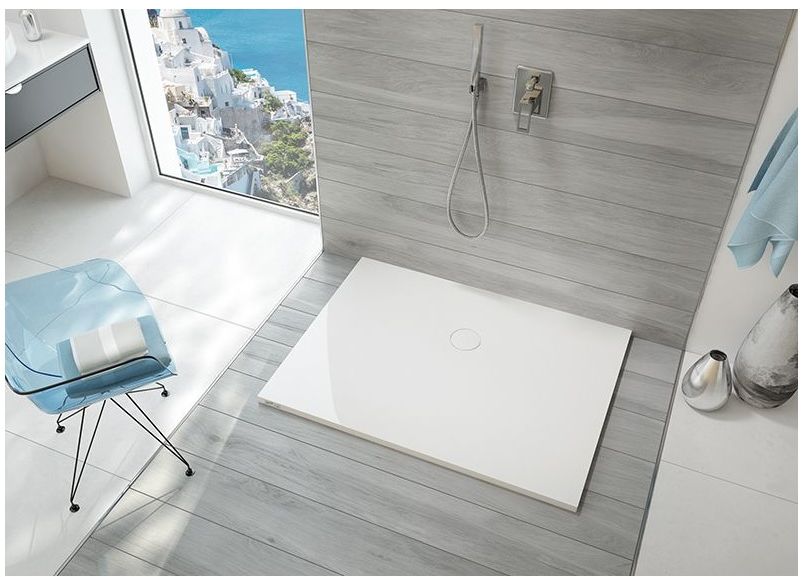 Sanplast Open Mineral brodzik 150x90 cm prostokątny odlew mineralny biały 645-430-0580-01-000