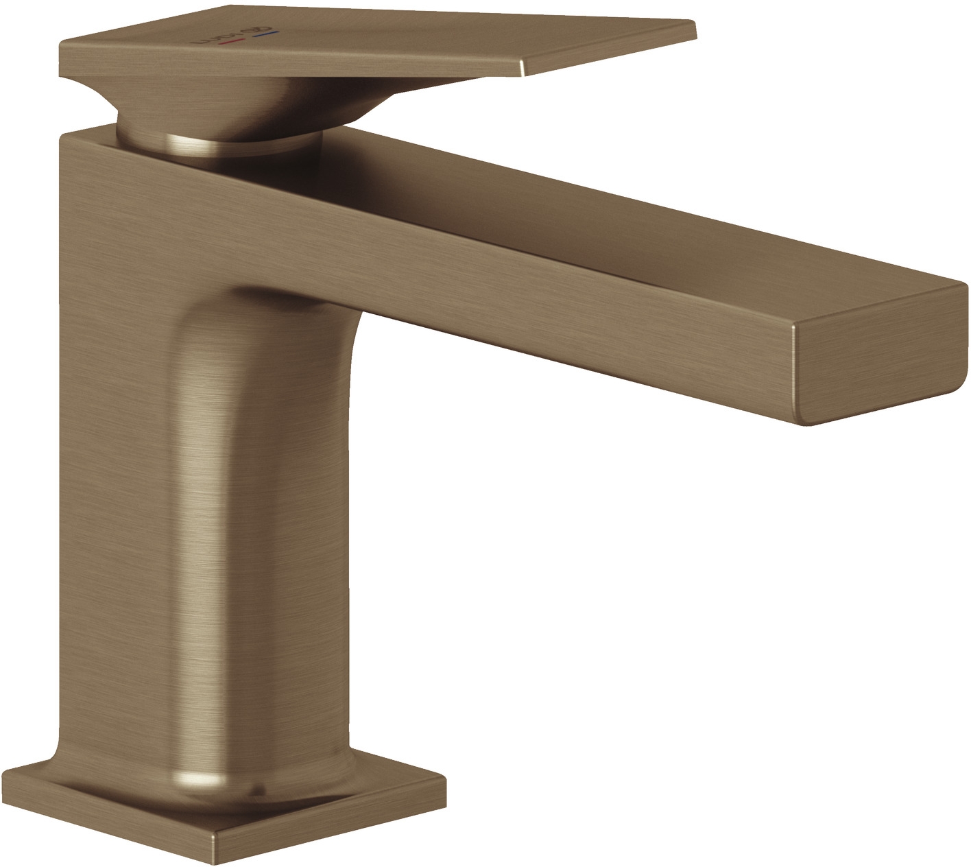 Kludi Decus bateria umywalkowa stojąca brąz szczotkowany 54266N175