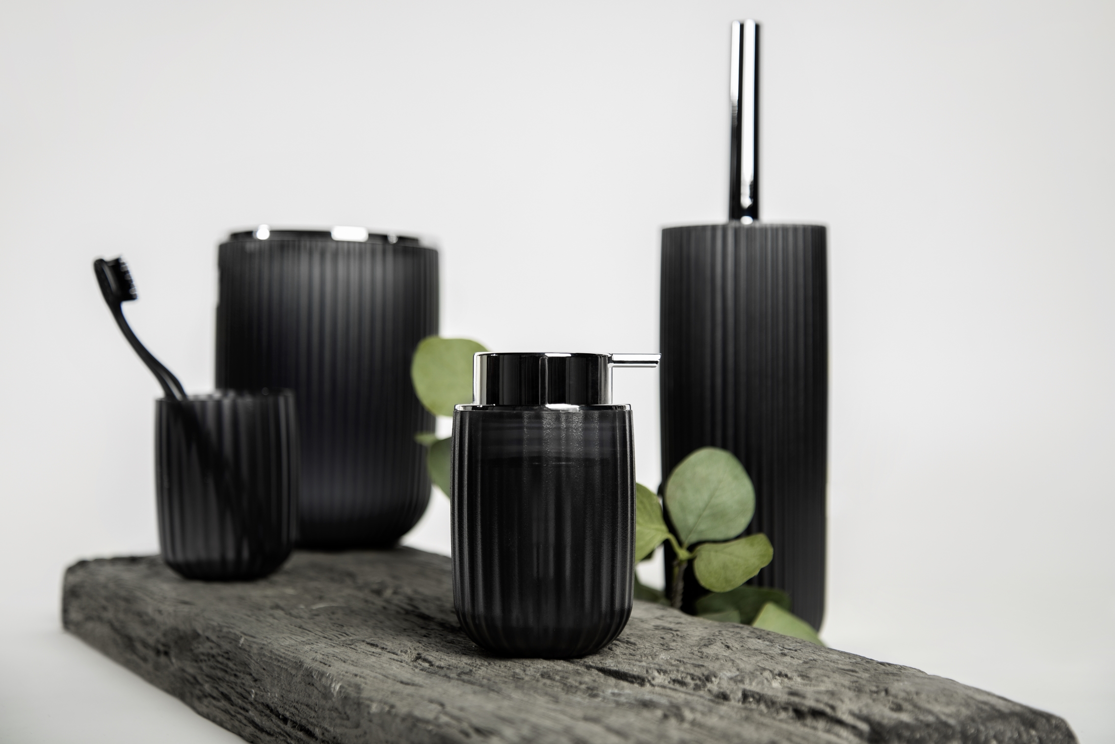 Wenko Agropoli kubek na szczoteczki antracytowy 24489100