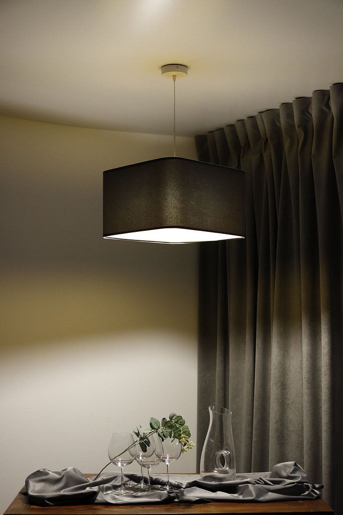 BPS Koncept Kwadro sue lampa wisząca 1x60 W złota-grafitowa KW-110-40W20