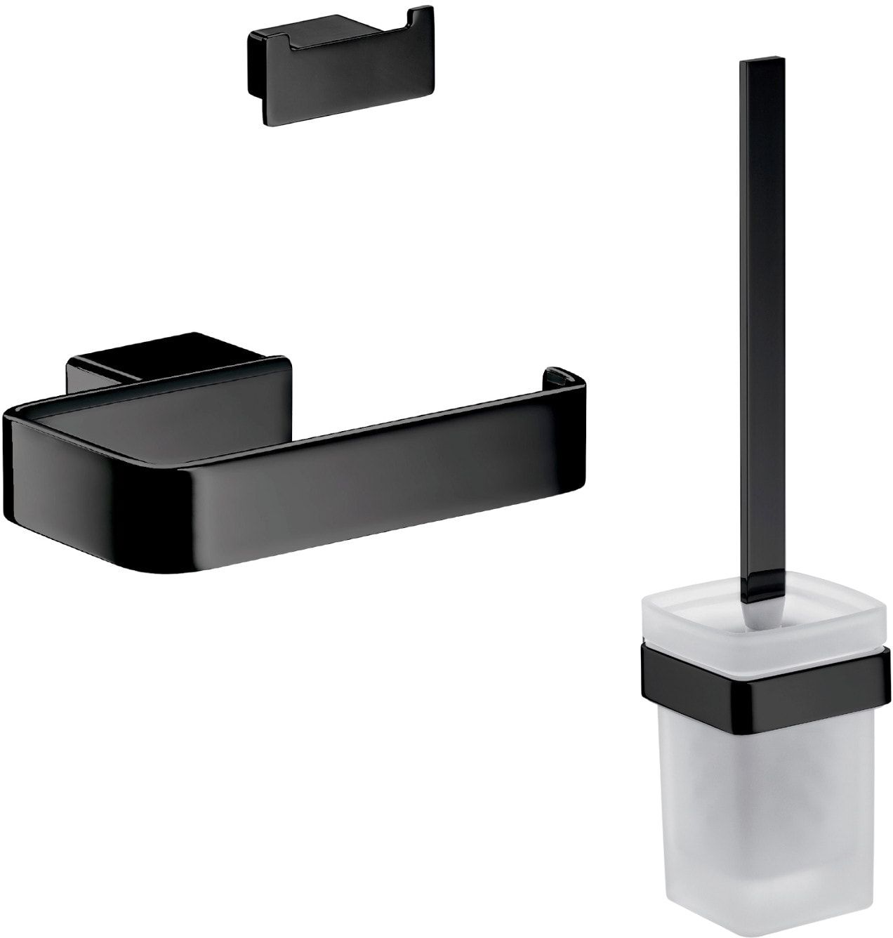 Emco Loft zestaw akcesoriów 3w1 czarny 059813300
