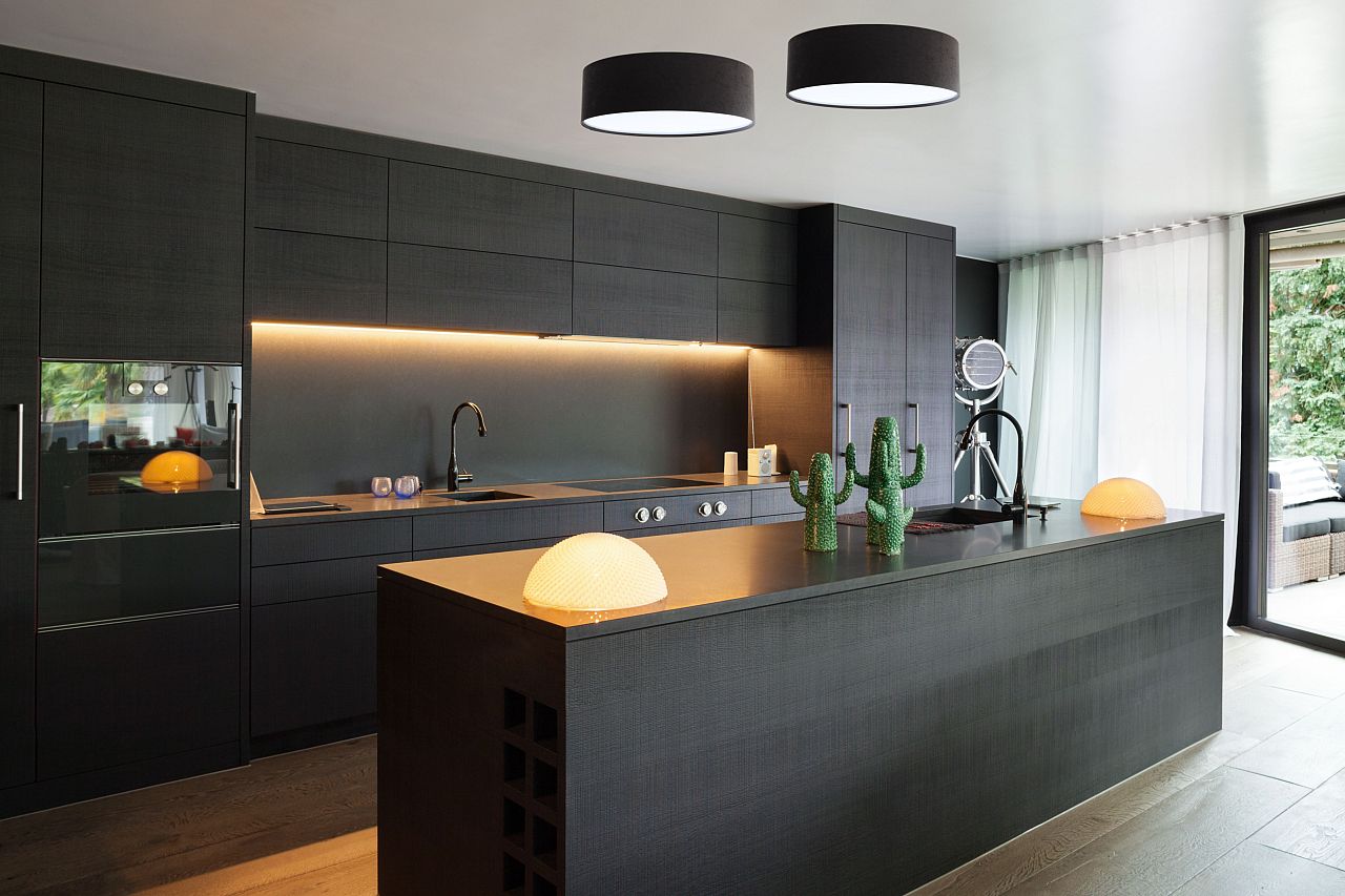 BPS Koncept HomeLight plafon 2x60 W czarny 090-007-40