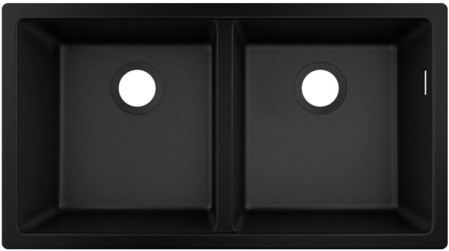 Hansgrohe S 51 zlewozmywak granitowy 82x45 cm czarny-szary/grafitowy/onyx 43434170