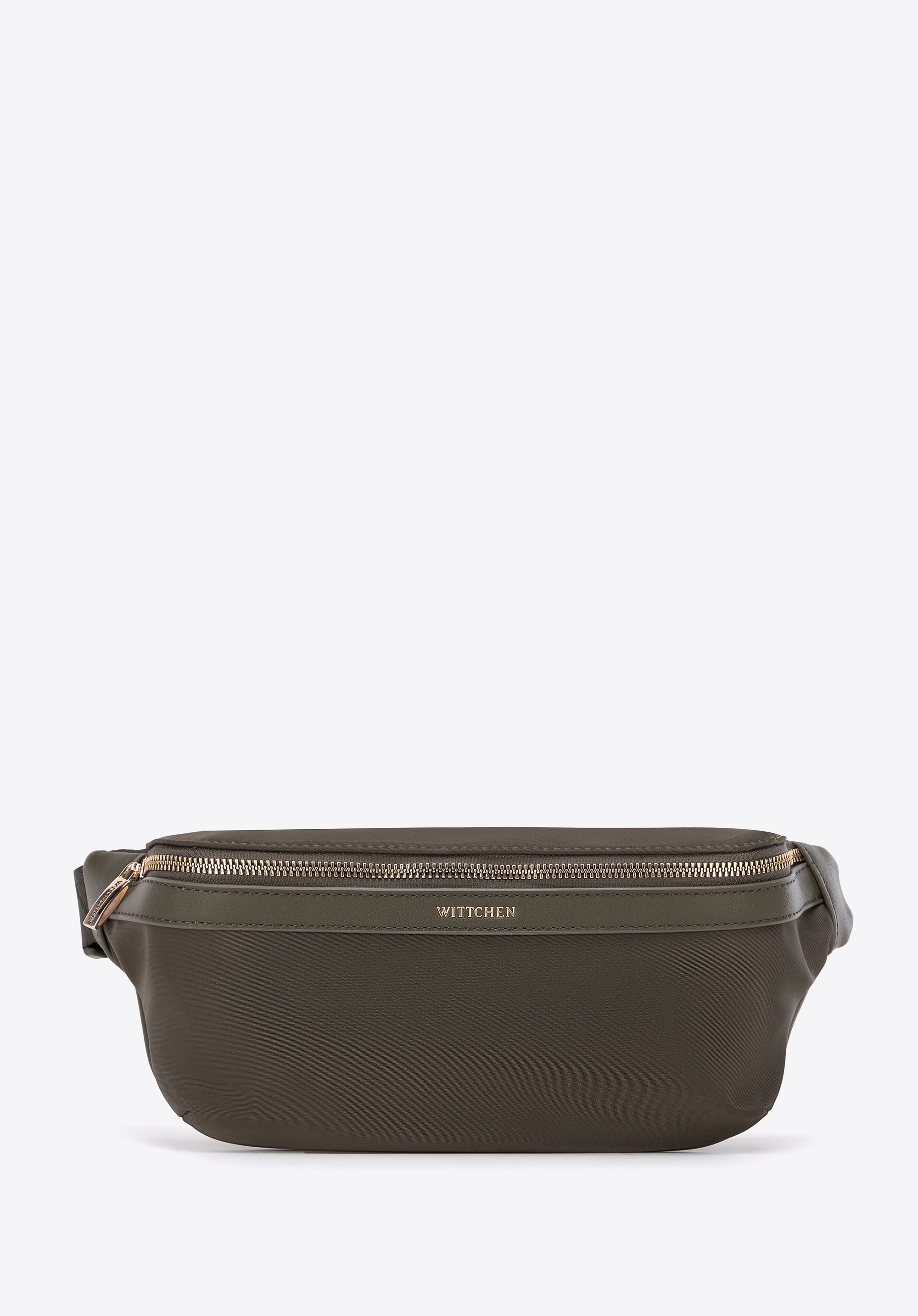 Damska nerka z nylonu zielona