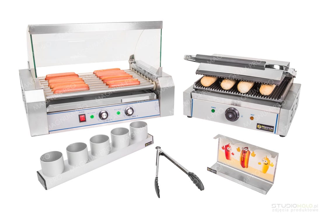 Zestaw do hot dogów - duży