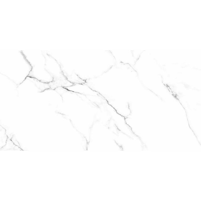 Gres szkliwiony CALACATTA NEW white mat 60x120 gat. I