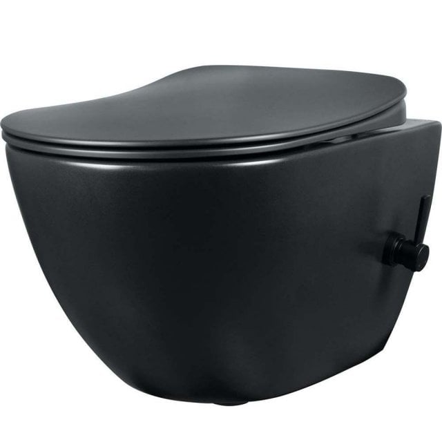 DEANTE Miska WC podwieszana PEONIA z funkcją bidetu i baterią mieszac