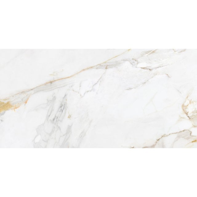 Gres szkliwiony hiszpański Ecoceramic MARSHALL CALACATTA GOLD poler 6