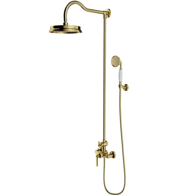 OMNIRES Kolumna prysznicowa ARMANCE z baterią mieszaczową mosiądz szc