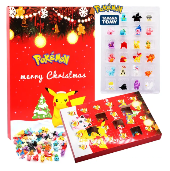 Kalendarz adwentowy dla dzieci Pokemon
