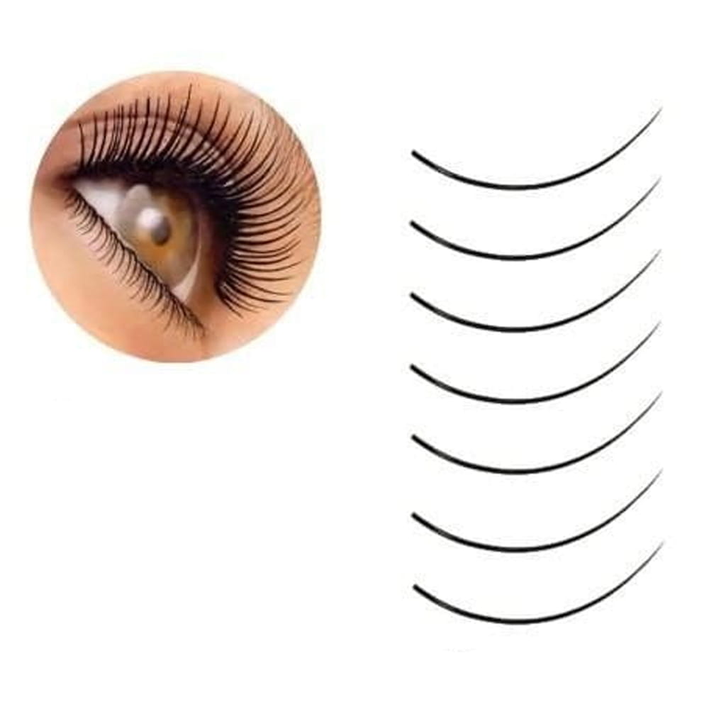 Rzęsy jedwabne salonowe Extreme lashes B 0,20 7 mm