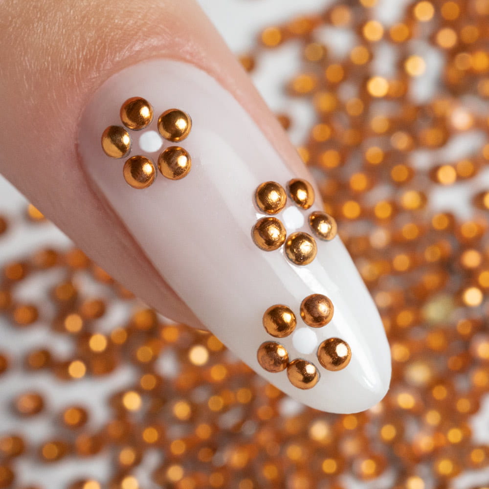 ShinePins gładkie ćwieki błyskotki ozdoby do paznokci mini NTN Premium Nr 10 5g