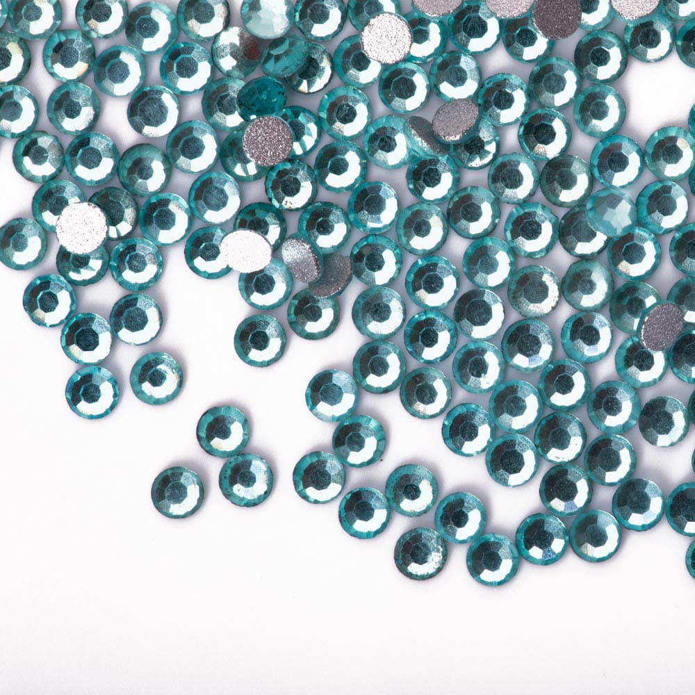 Cyrkonie do paznokci szklane SS5 Aquamarine ok.50 szt