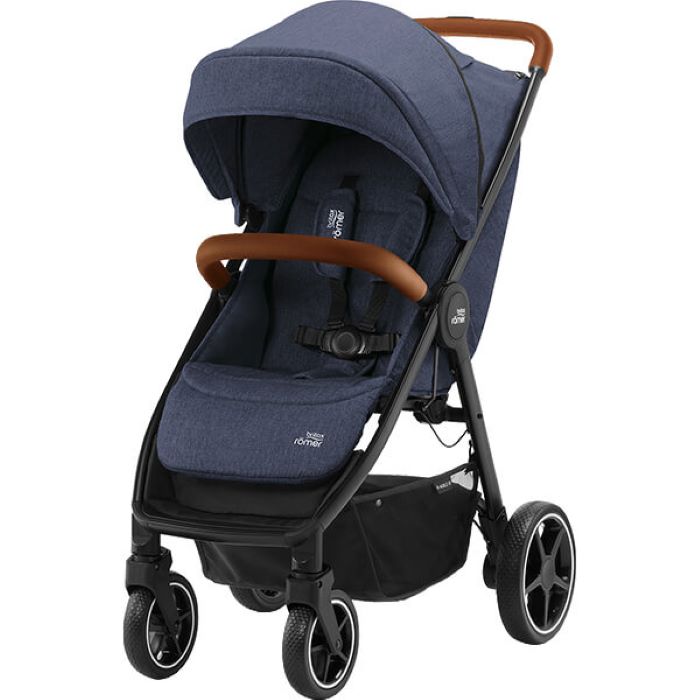 Britax Romer B-Agile R - wózek spacerowy dla dzieci-Navy Ink/Brown