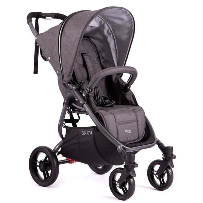 Valco Baby Snap4 - wózek spacerowy + okrycie na nóżki-Tailor Made Charcoal