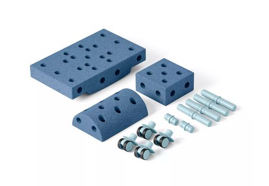 MODU Curiosity set - Kreatywne klocki -Niebieski