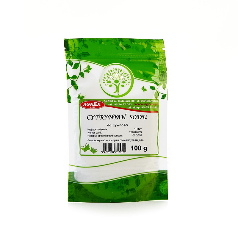 Cytrynian sodu 100g