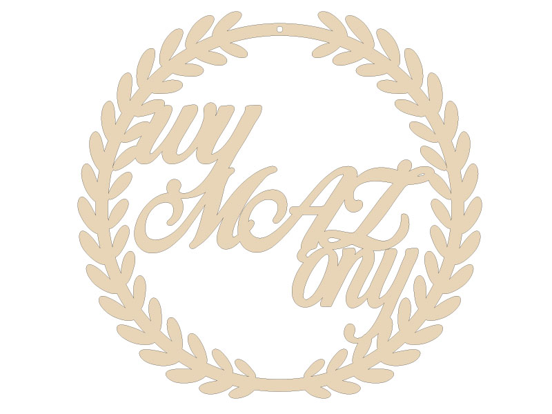 Obręcz koło do łapacza snów, makramy wy-MĄŻ-ony 30cm