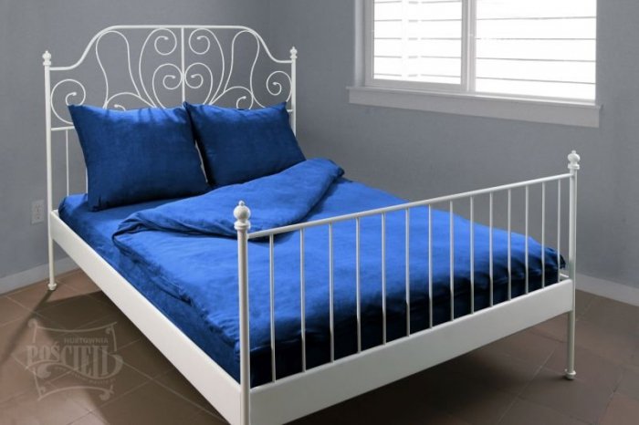 Pościel Frotte wz. 28 chabrowy rozmiar 140x200