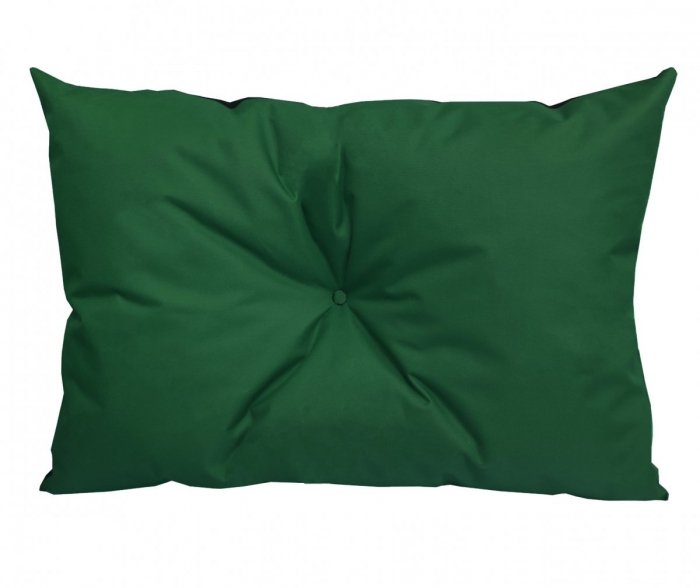 Poduszka ogrodowa na paletę - narożnik 70x40 wz. Butelkowa zieleń
