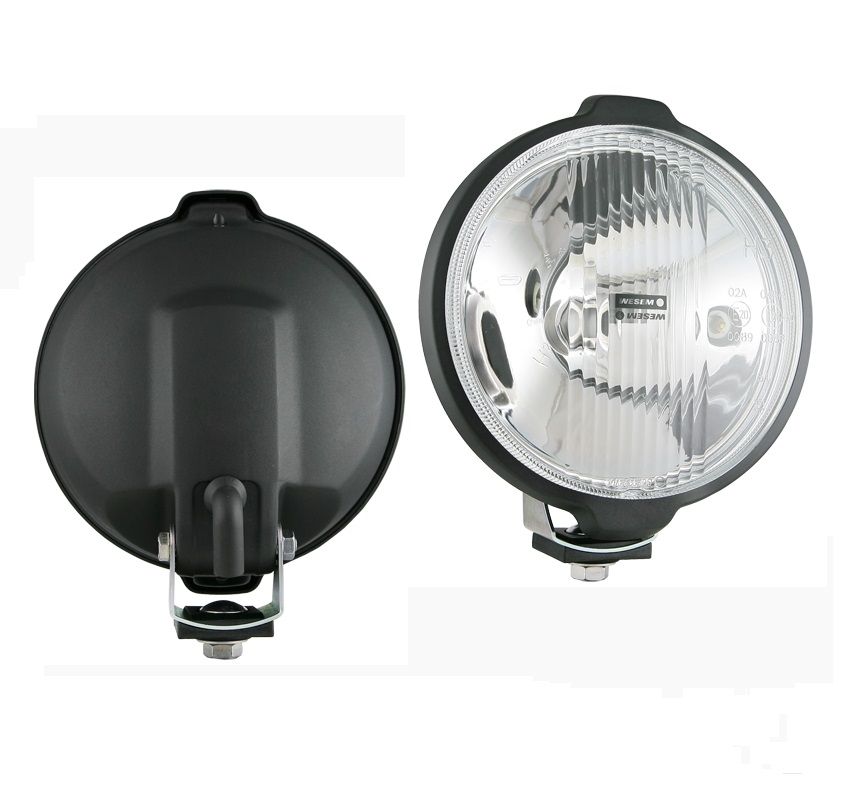 Drogowy reflektor halogenowy z żarówką 12V HO2.15561 Wesem