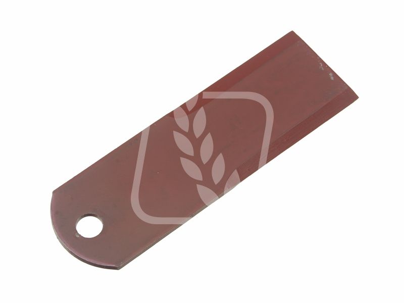 Nóż sieczkarni (gładki) 160x50x3mm Fi-12mm 50028/4.3MM