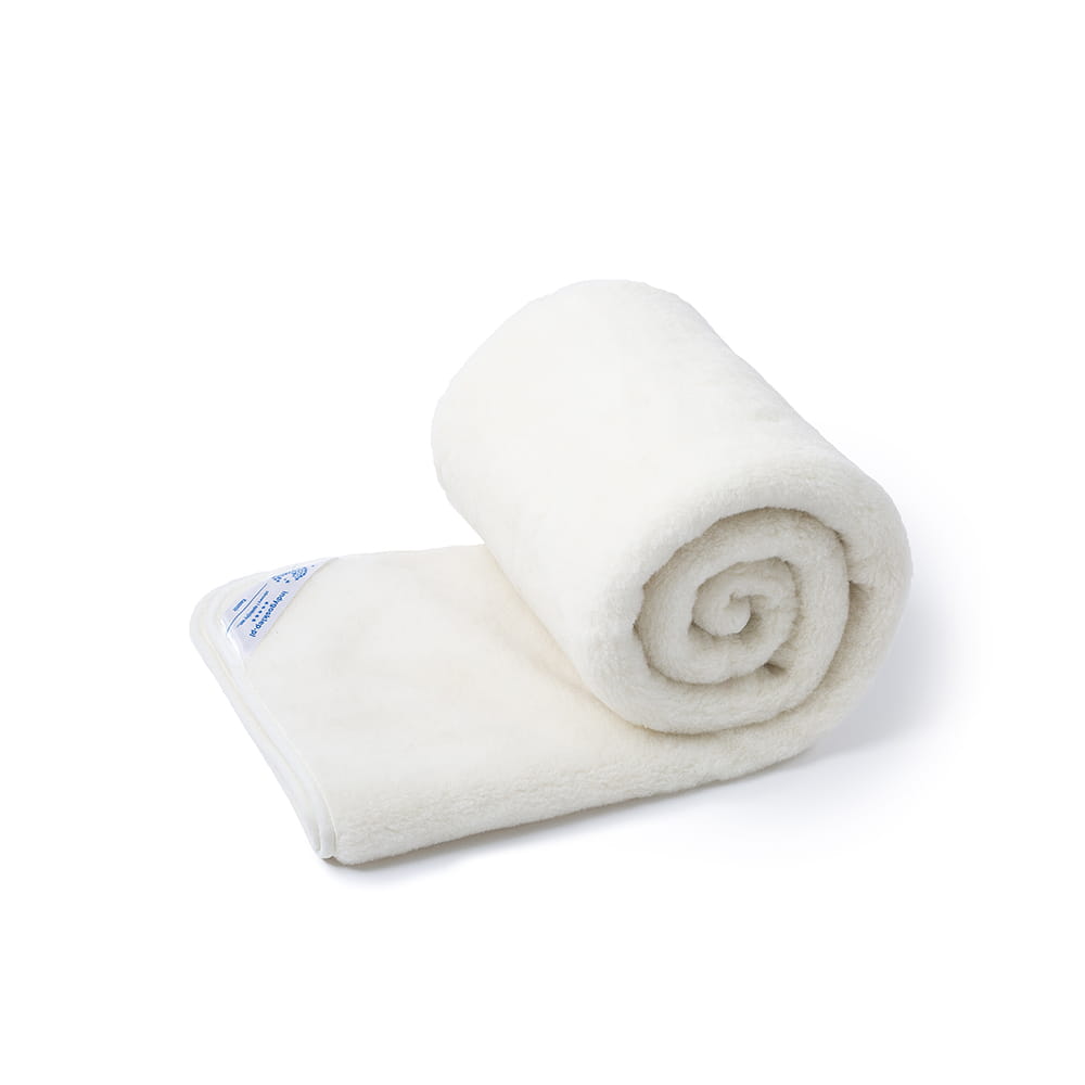 Koc wełniany kaszmir gładki 100x140 (+-5cm)